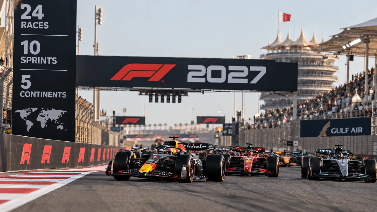 F1-Kalender 2027 veröffentlicht: 24 Rennen, 10 Sprints und große Comebacks